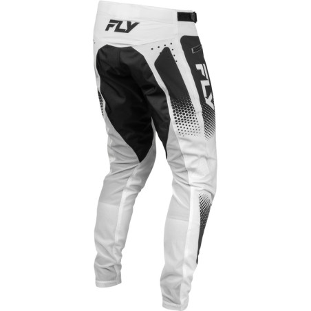 Pantalon vélo enfant FLY RACING Rayce Sonar - blanc/noir