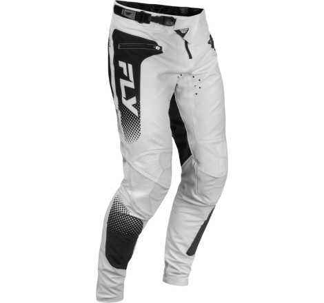 Pantalon vélo enfant FLY RACING Rayce Sonar - blanc/noir