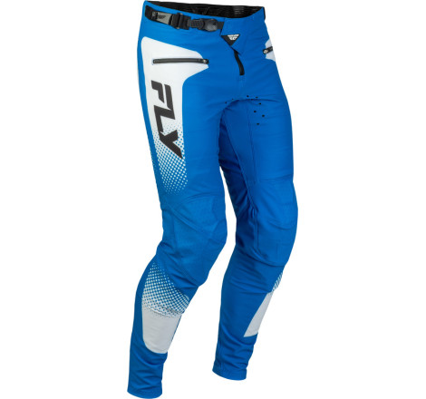 Pantalon vélo enfant FLY RACING Rayce Sonar - bleu/blanc/noir