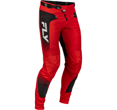 Pantalon vélo enfant FLY RACING Rayce Sonar - rouge/noir/blanc