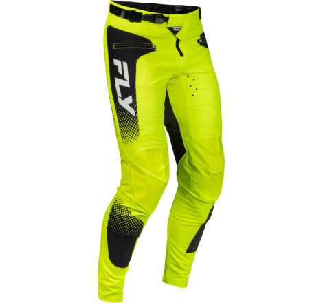 Pantalon vélo enfant FLY RACING Rayce Sonar - Hi-Vis/noir/blanc