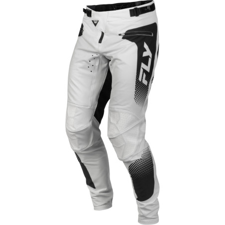 Pantalon vélo enfant FLY RACING Rayce Sonar - blanc/noir