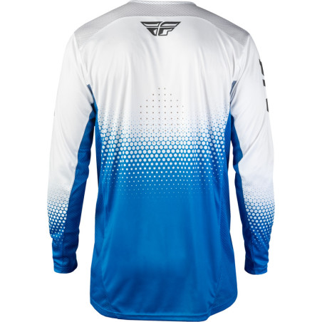 Maillot vélo enfant FLY RACING Rayce Sonar - bleu/blanc/noir