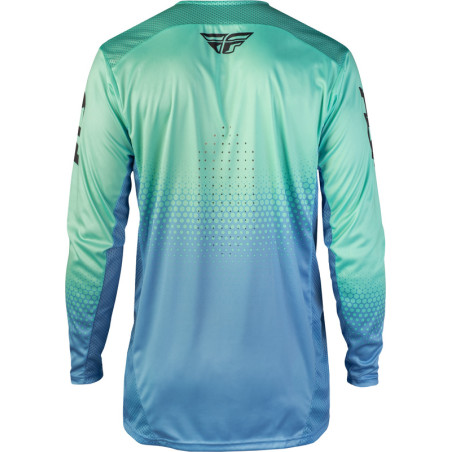Maillot vélo FLY RACING Rayce Sonar - Teal/Aqua