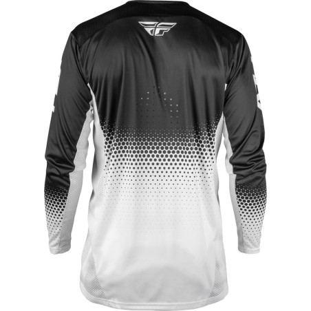 Maillot vélo FLY RACING Rayce Sonar - blanc/noir