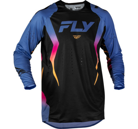 Maillot FLY RACING Evolution DST Limited Edition Bolt - noir/bleu/multi