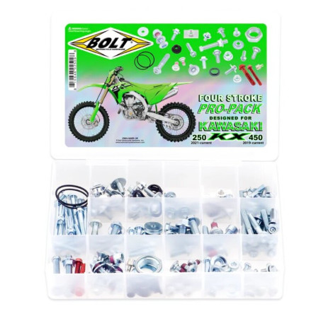 Kit visserie BOLT Pro Pack - Kawasaki