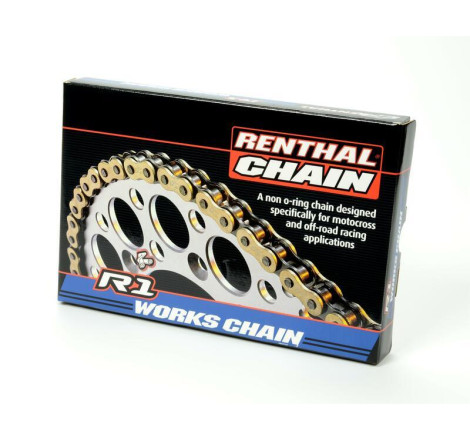 Kit chaîne RENTHAL 520R1 13/51-116 standard - couronne standard