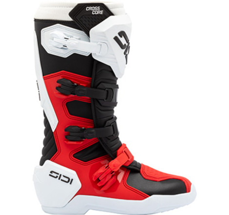 Bottes SIDI Crosscore - rouge/noir/blanc