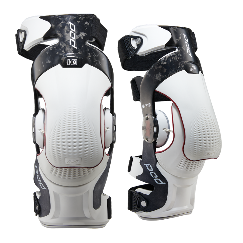 Orthèse Genou POD ACTIVE K8 3.0 Blanche Carbone Taille M