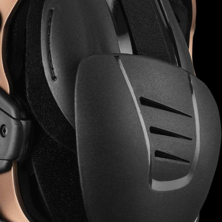 Orthèses Genoux EVS Sports Axis-Pro Black-Copper Paire Taille S