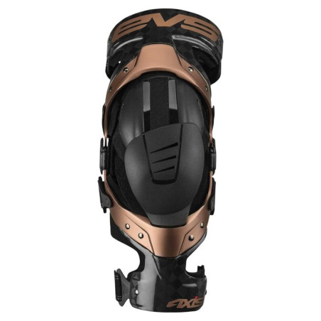 Orthèses Genoux EVS Sports Axis-Pro Black-Copper Paire Taille XL