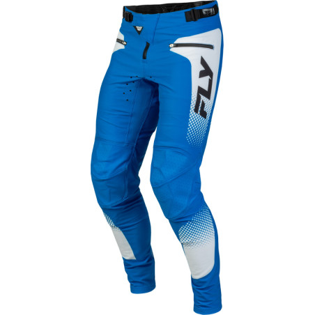 Pantalon vélo FLY RACING Rayce Sonar - bleu/blanc/noir
