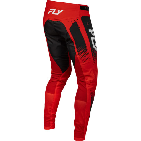 Pantalon vélo FLY RACING Rayce Sonar - rouge/noir/blanc