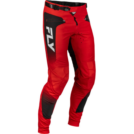Pantalon vélo FLY RACING Rayce Sonar - rouge/noir/blanc