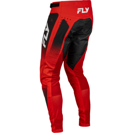 Pantalon vélo FLY RACING Rayce Sonar - rouge/noir/blanc