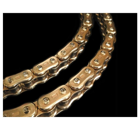 Chaine de transmission EK CHAIN 530 ZN/3D - Joints Nx-Ring - attache à riveter