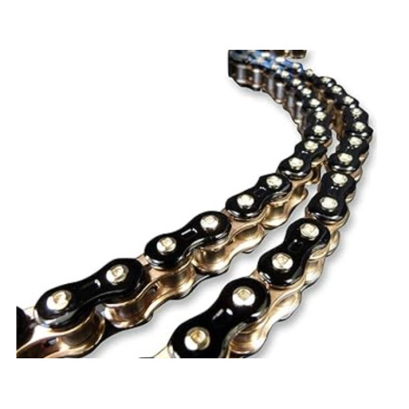 Chaine de transmission EK CHAIN 530 ZN/3D - Joints Nx-Ring - attache à riveter