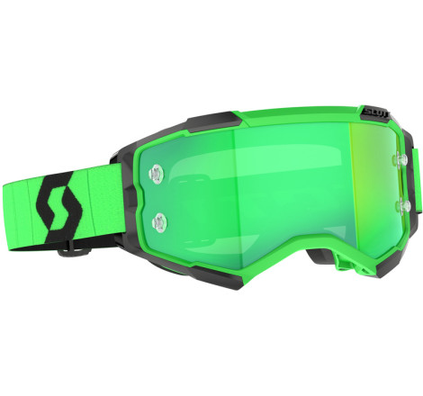 Masque SCOTT Fury - vers écran Green Chrome Works