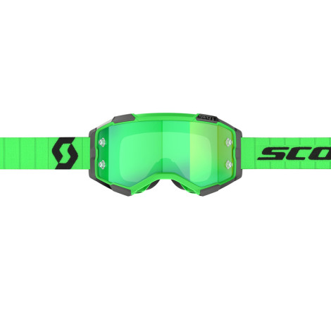 Masque SCOTT Fury - vers écran Green Chrome Works