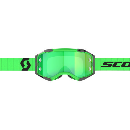 Masque SCOTT Fury - vers écran Green Chrome Works