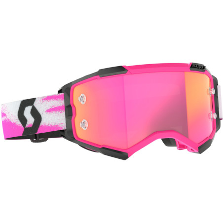Masque SCOTT Fury - rose/noir écran Pink Chrome Works