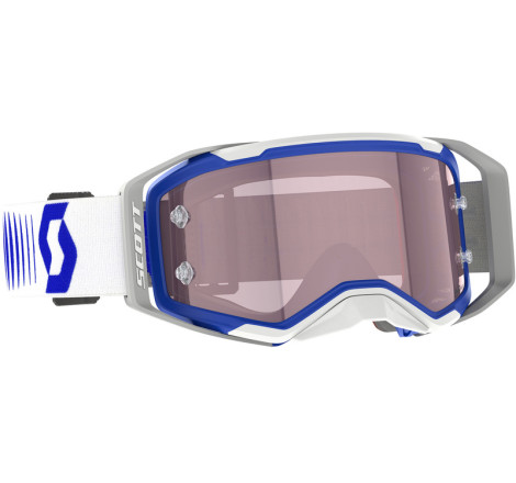 Masque SCOTT Prospect 2.0 AMP - Doppler White/bleu écran Rose Works