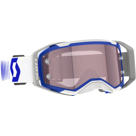 Masque SCOTT Prospect 2.0 AMP - Doppler White/bleu écran Rose Works