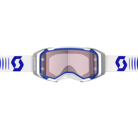Masque SCOTT Prospect 2.0 AMP - Doppler White/bleu écran Rose Works