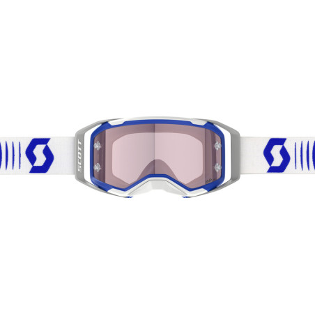 Masque SCOTT Prospect 2.0 AMP - Doppler White/bleu écran Rose Works