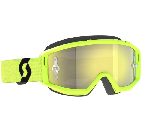 Masque SCOTT Primal Chrome - jaune/noir écran Yellow Chrome Works
