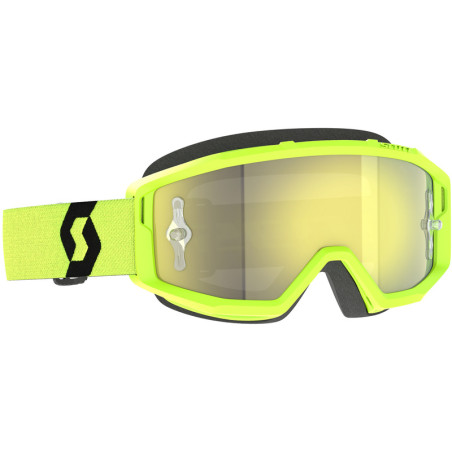 Masque SCOTT Primal Chrome - jaune/noir écran Yellow Chrome Works