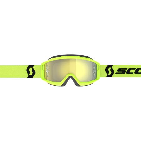 Masque SCOTT Primal Chrome - jaune/noir écran Yellow Chrome Works