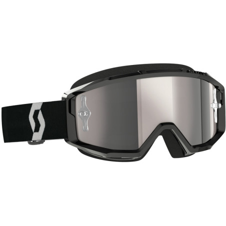 Masque SCOTT Primal Chrome - noir/blanc écran Silver Chrome Works