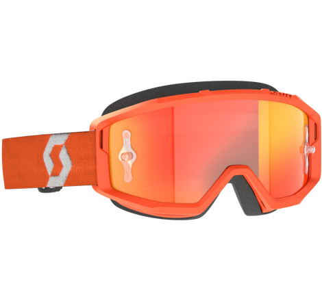Masque SCOTT Primal Chrome - orange/blanc écran Orange Chrome Works