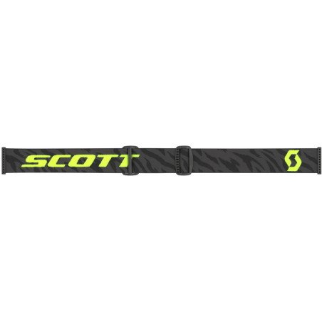 Masque SCOTT Split OTG - Zebra Black/Neon Yellow écran clair Works