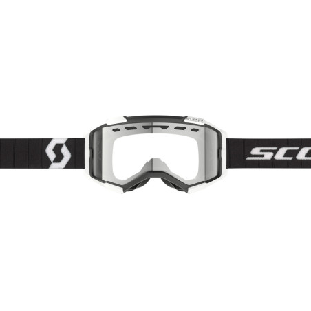 Masque SCOTT Fury Enduro - noir/blanc écran clair S0