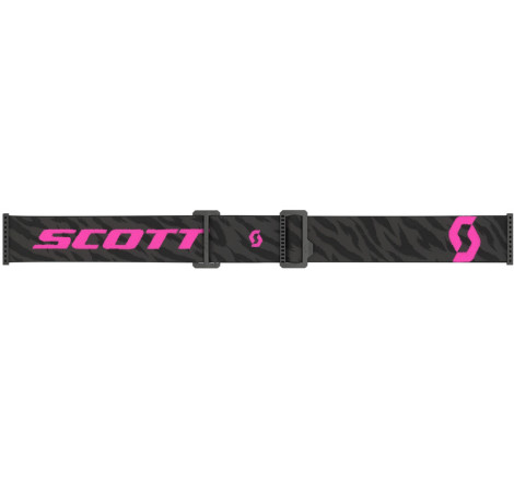 Masque SCOTT Prospect 2.0 - Zebra Black/rose écran Pink Chrome Works