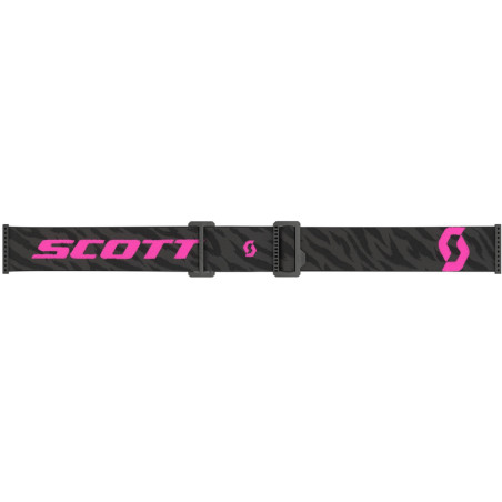Masque SCOTT Prospect 2.0 - Zebra Black/rose écran Pink Chrome Works