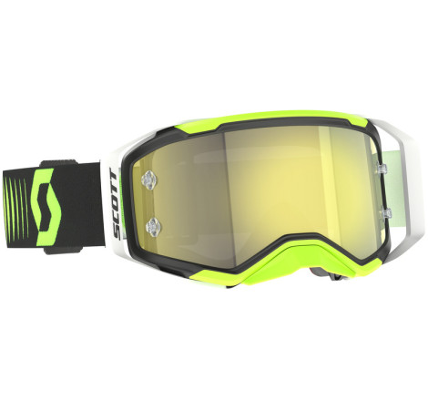 Masque SCOTT Prospect 2.0 - Doppler Black/Neon Yellow écran Yellow Chrome Works