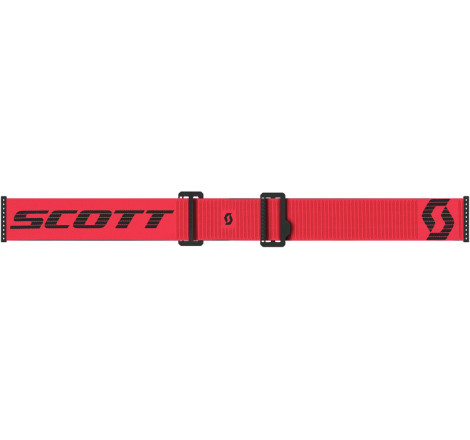 Masque SCOTT Prospect 2.0 - rouge/noir écran Silver Chrome Works