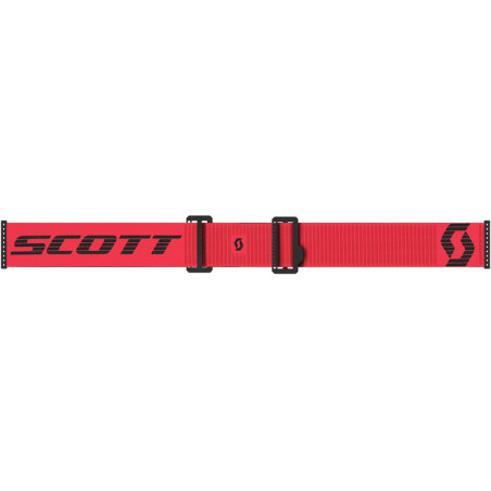 Masque SCOTT Prospect 2.0 - rouge/noir écran Silver Chrome Works
