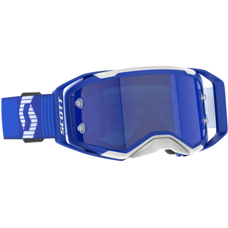 Masque SCOTT Prospect 2.0 - bleu/blanc écran Blue Chrome Works