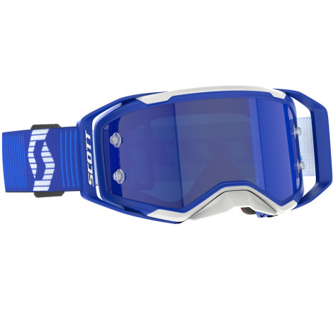 Masque SCOTT Prospect 2.0 - bleu/blanc écran Blue Chrome Works