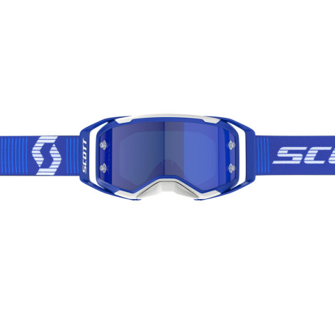 Masque SCOTT Prospect 2.0 - bleu/blanc écran Blue Chrome Works
