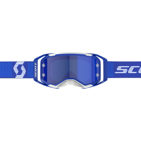 Masque SCOTT Prospect 2.0 - bleu/blanc écran Blue Chrome Works