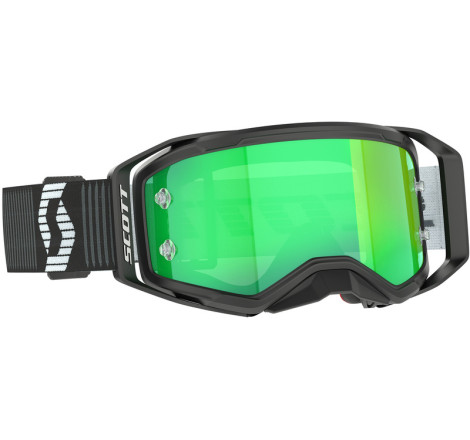 Masque SCOTT Prospect 2.0 - noir/blanc écran Green Chrome Works