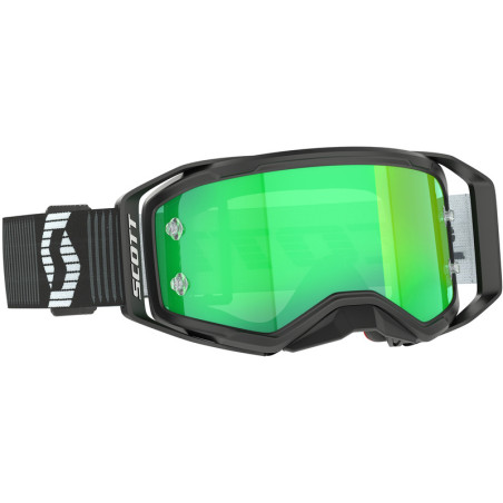 Masque SCOTT Prospect 2.0 - noir/blanc écran Green Chrome Works