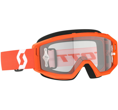 Masque SCOTT Primal - orange/blanc écran clair Works