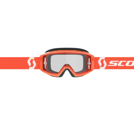 Masque SCOTT Primal - orange/blanc écran clair Works